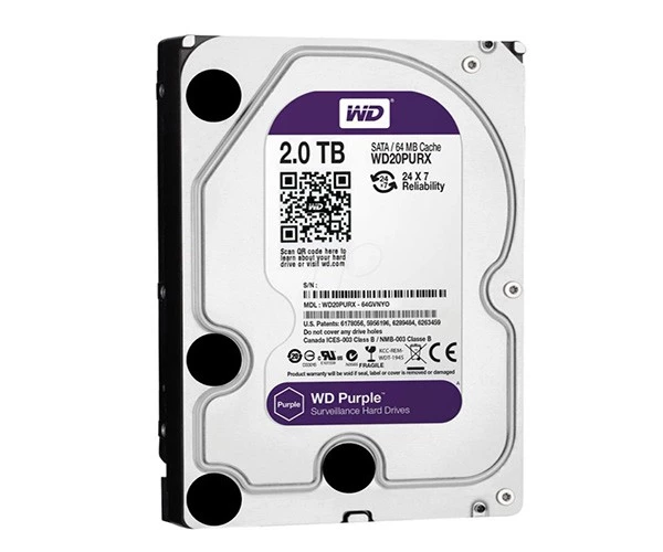 WD Purple 2 TB HDD 3.5 SATA Daxili Sabit Disk