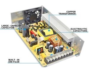 Kamera Adaptor 12V-40A Metal